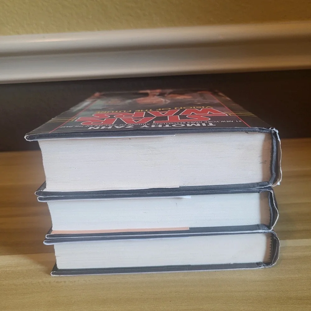 Lot Of 3 Star Wars Expanded Universe Hardcover Books Novels